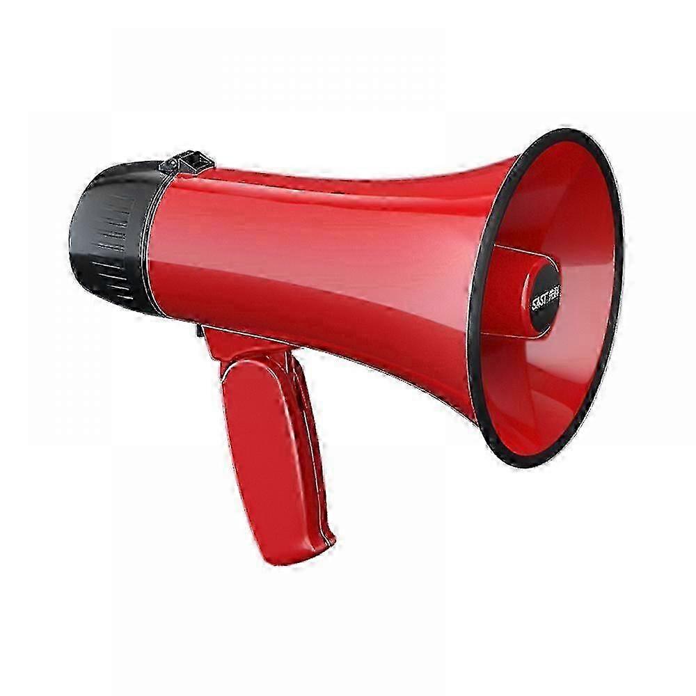 25W Foldable Megaphone With Siren And Voice Loop