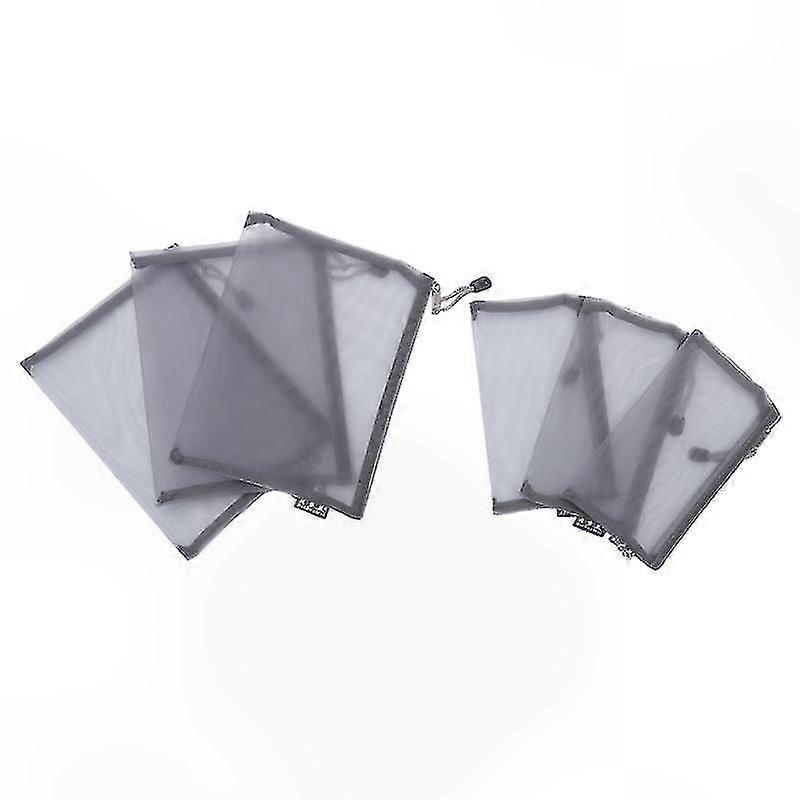 6-Pack Mesh Document Pouches