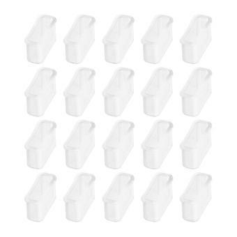 20 Pcs Plastic Whistle Covers, Protective Mouth Grip, Durable, Fits Most Whistles