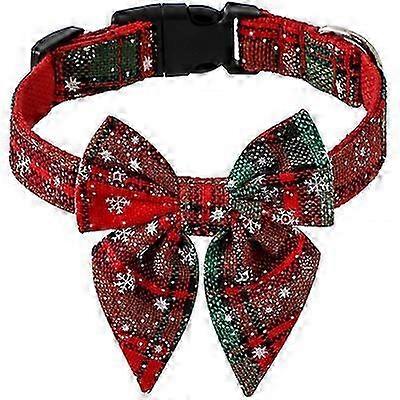 Adjustable Christmas Bow Tie Collar