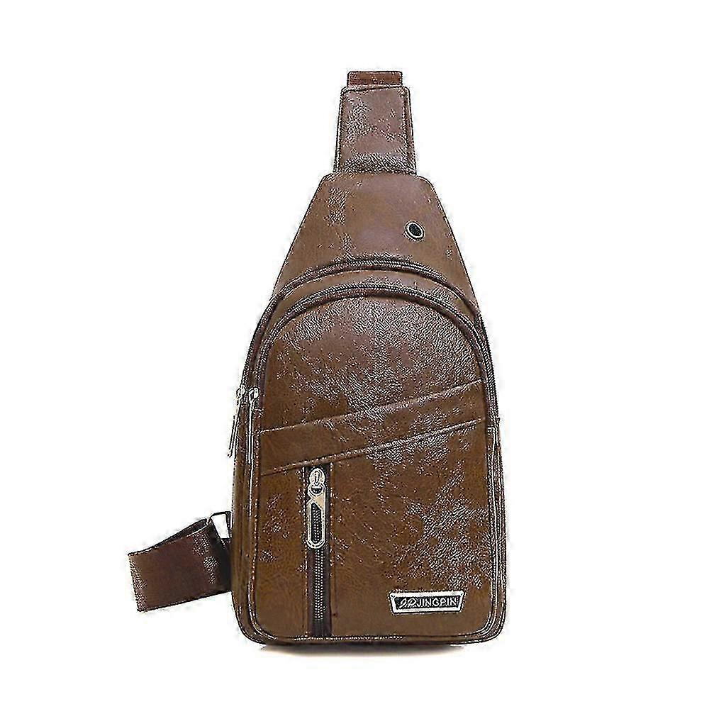 Slim Fit Adjustable PU Leather Sling