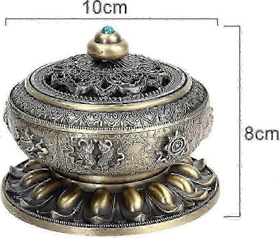 Lotus Shape Incense Burner Alloy