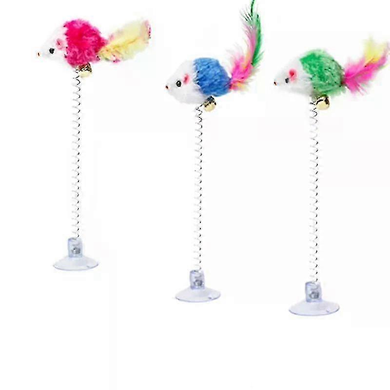 Swinging Mouse Toy With Bell