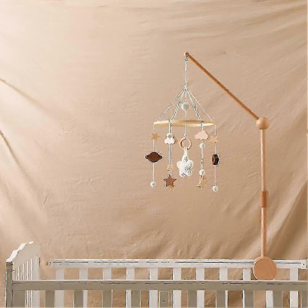 Crib-Safe Rotating Star Shape Mobile