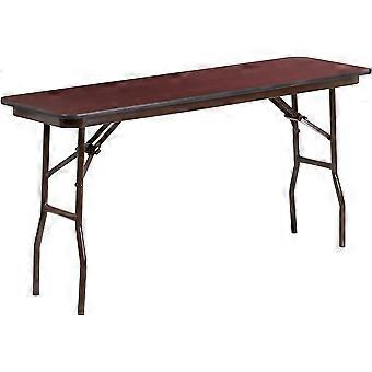 Flash Furniture 5-voet mahonie melamine laminaat vouwtafel 18 'x 60'