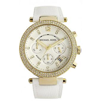 Michael kors parker Quartz Analog Woman Watch with MK2290 Cowhide Bracelet