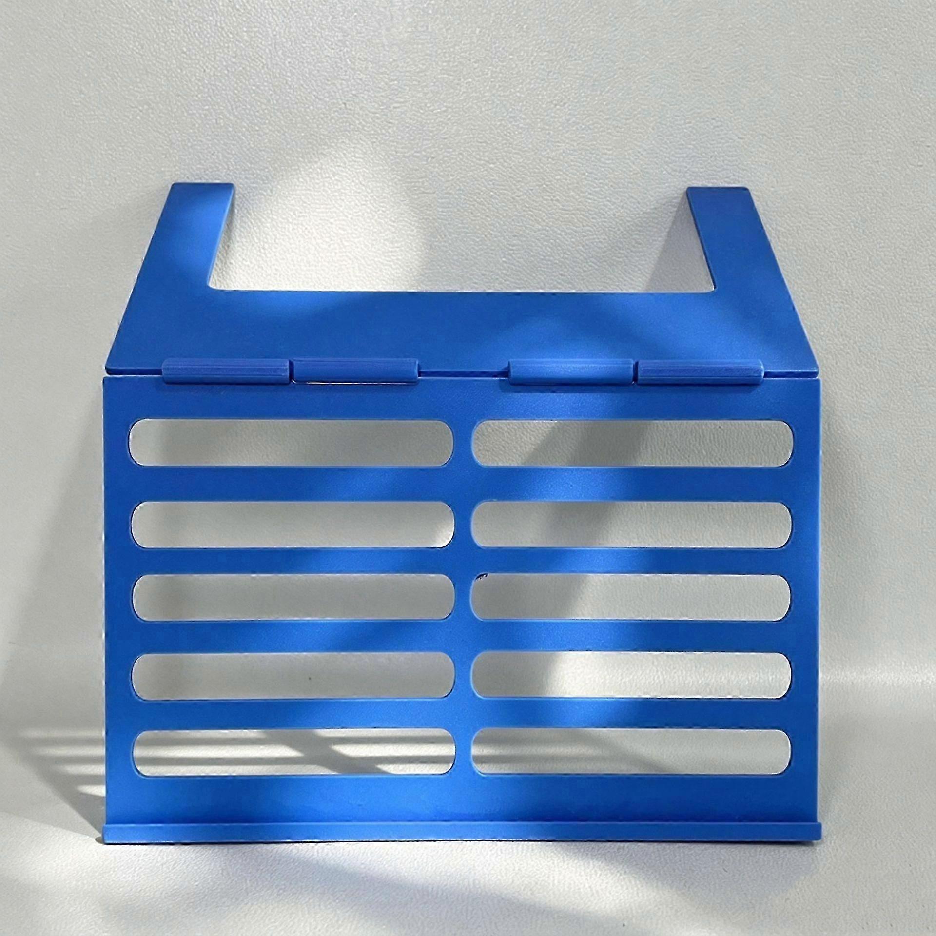 Mahjong tile rack with slip-in base, angled for easy viewing