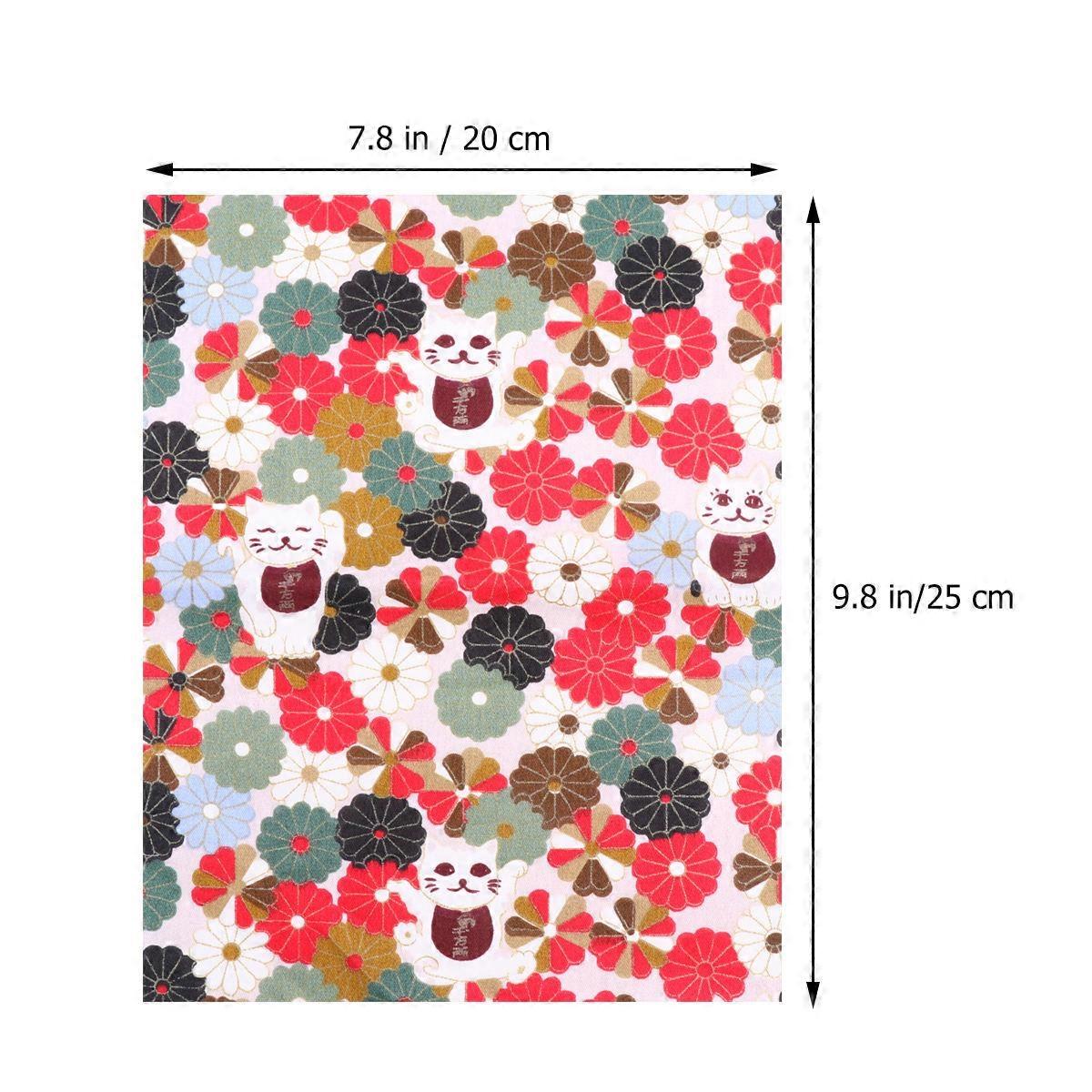 Plum Cloth Sheet for Sewing 10Pcs Assorted Color Patchwork Fabric