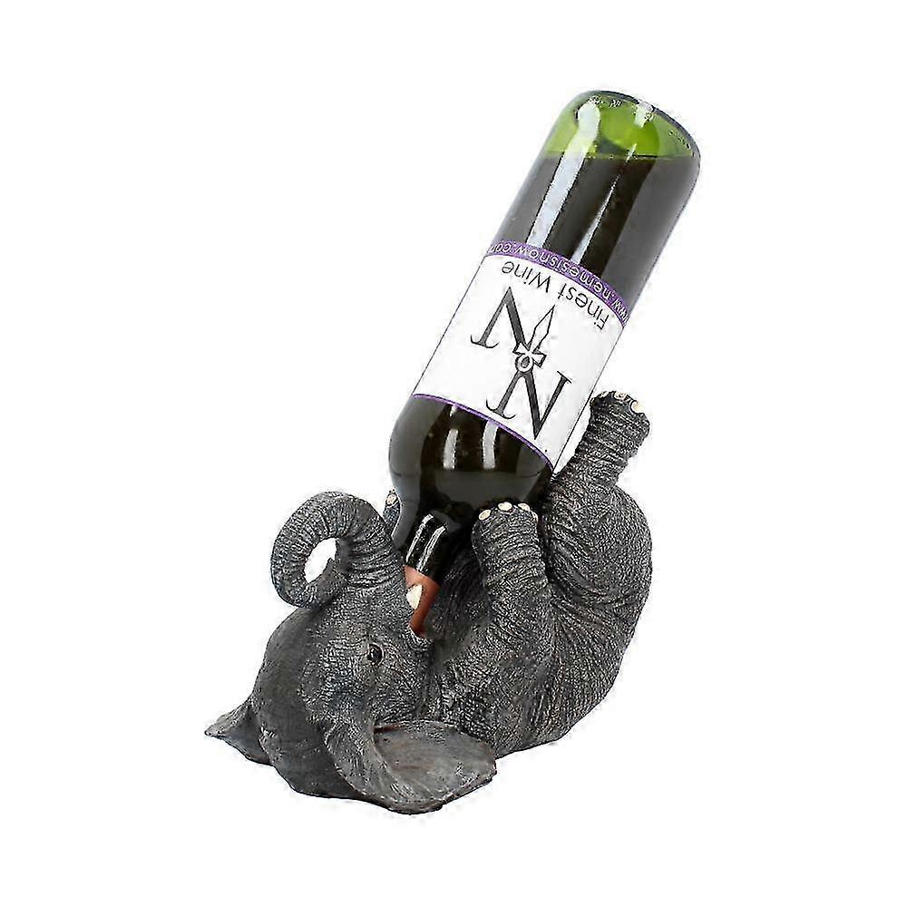 Wine Bottle Holder by Grey Elephant Guzzler - Stylish Storage Solution