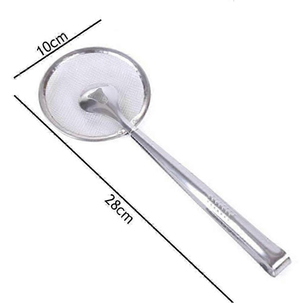 Fry-Safe Stainless Clamp Strainer Spoon