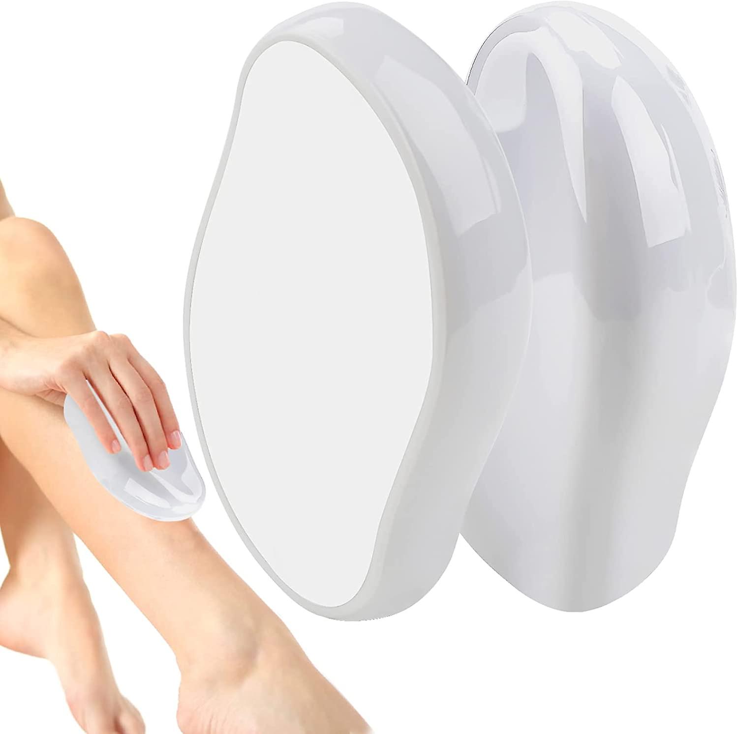 Crystal Hair Eraser for Arms Legs Back (White)