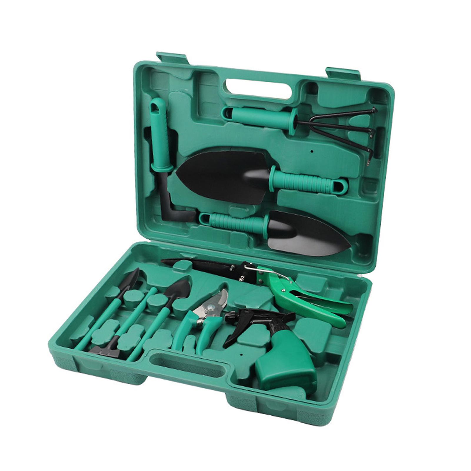 Garden Tools Set 10 Pcs Stainless Steel Garden Tool Kit