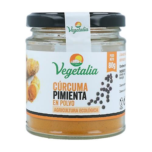 Turmeric + Black Pepper Powder Bio 80 g