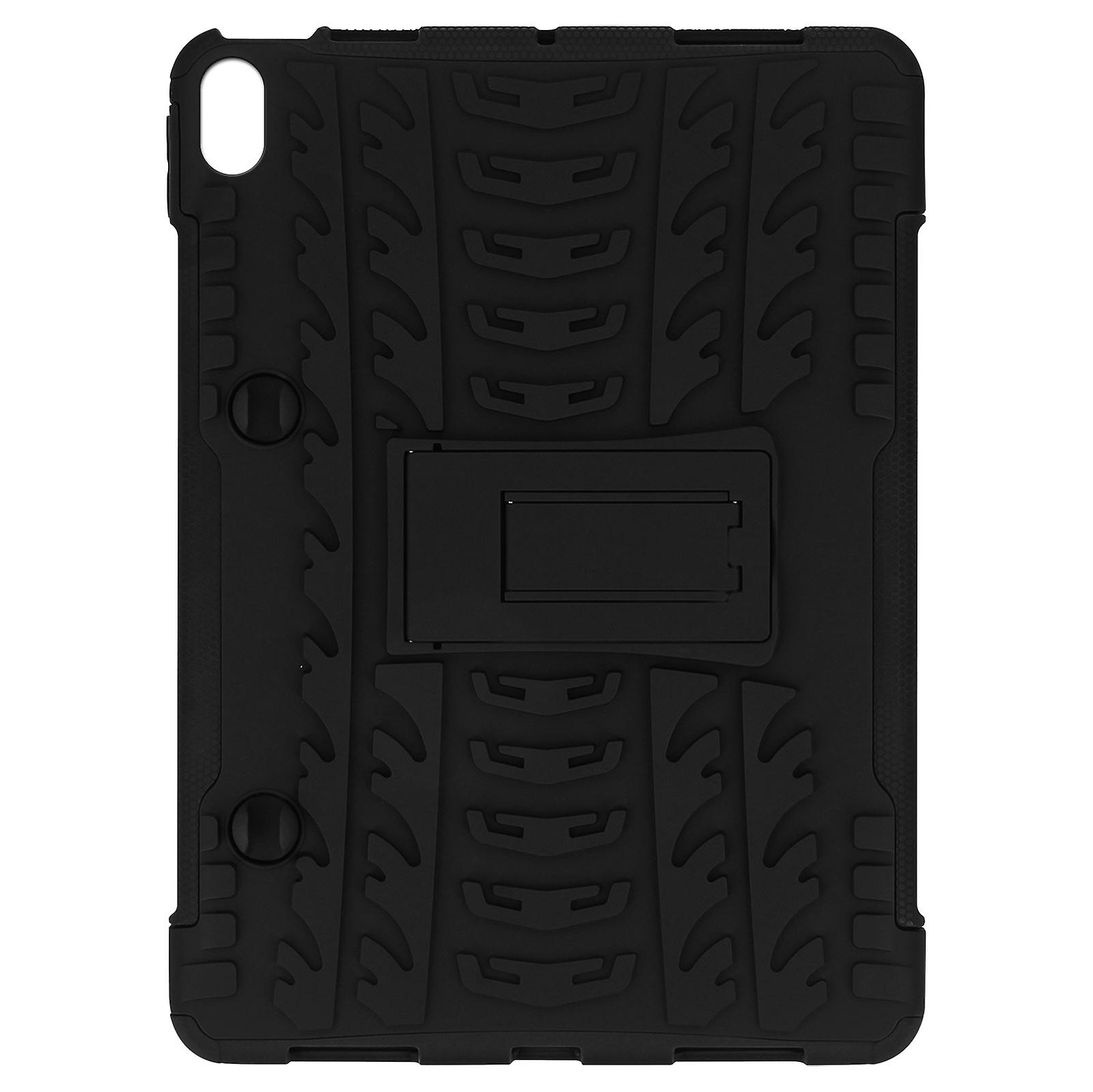 Capa Apple iPad Air 2020 Protecção Bi-material com função de suporte, preto