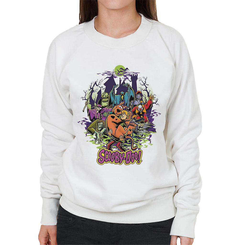 Scooby Doo Halloween Scary Characters Women's Sweatshirt