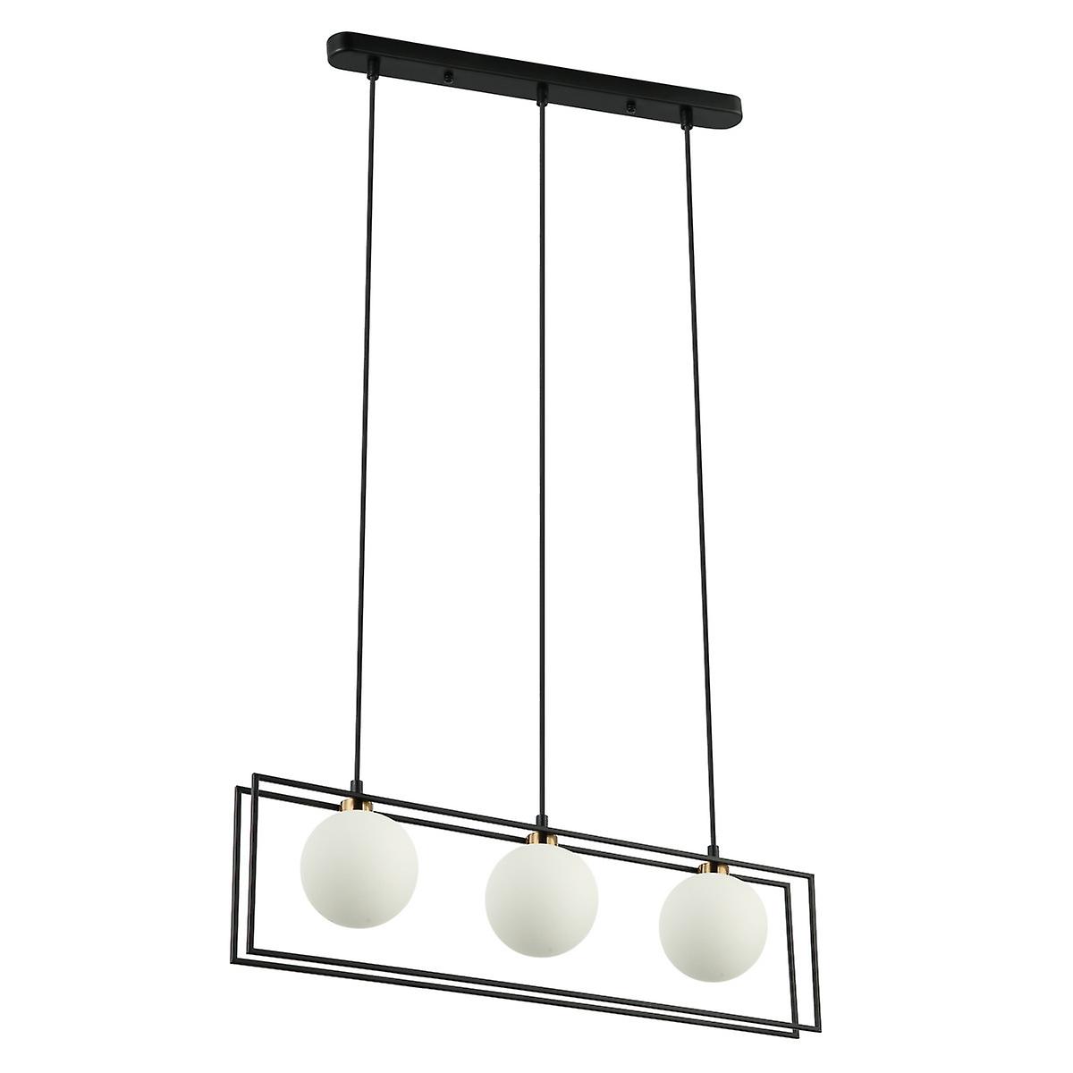 Grosetta Modern 3 Light Globe Pendant Ceiling Light, G9