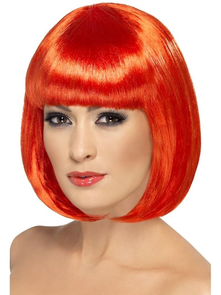 Perruque Partyrama, 28Cm Bob Court Avec Frange Unique