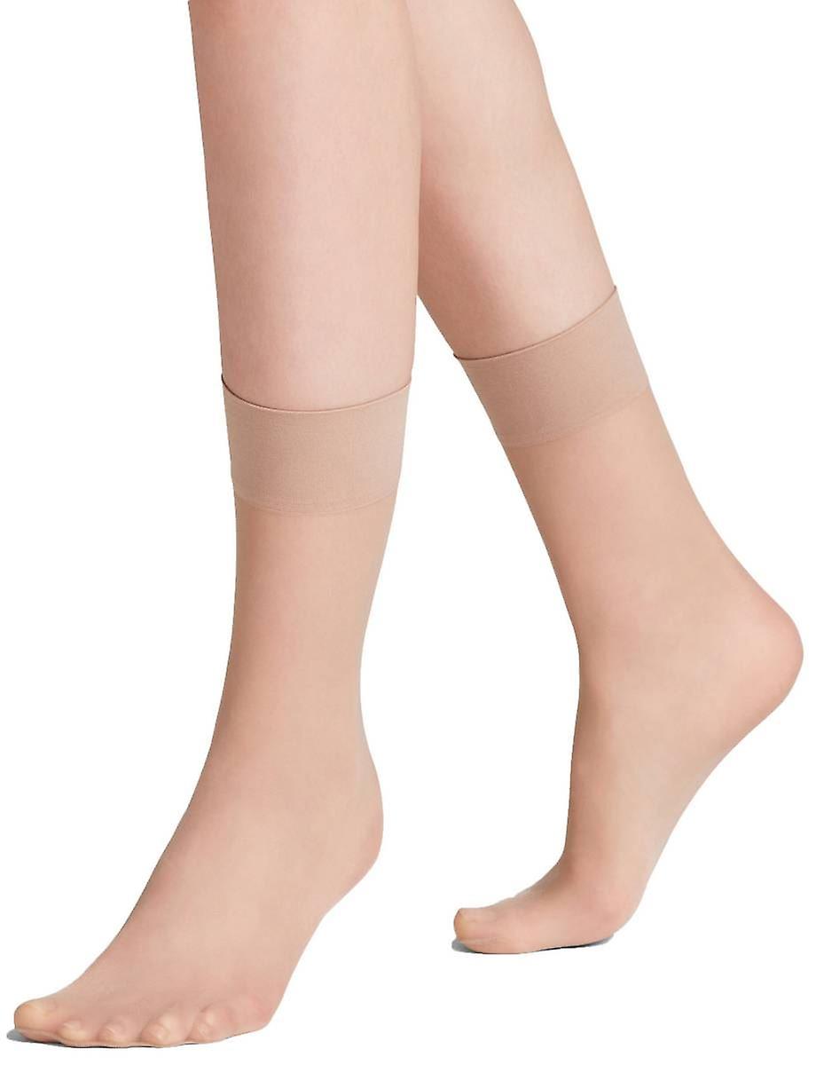 Falke Pure Matt 20 Denier Anklets - Cocoon Beige