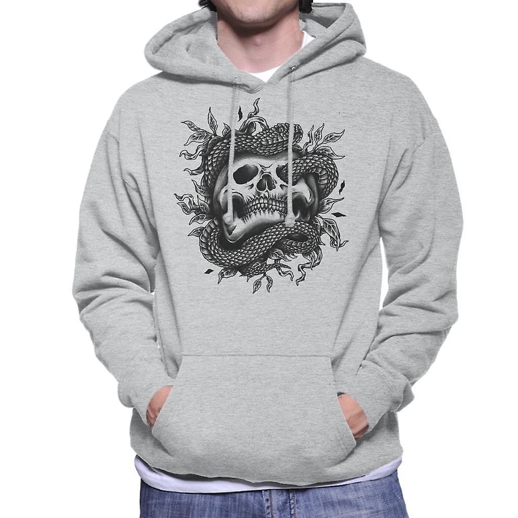 Lebka s hadem uvnitř lidí ' se tričko s kápí