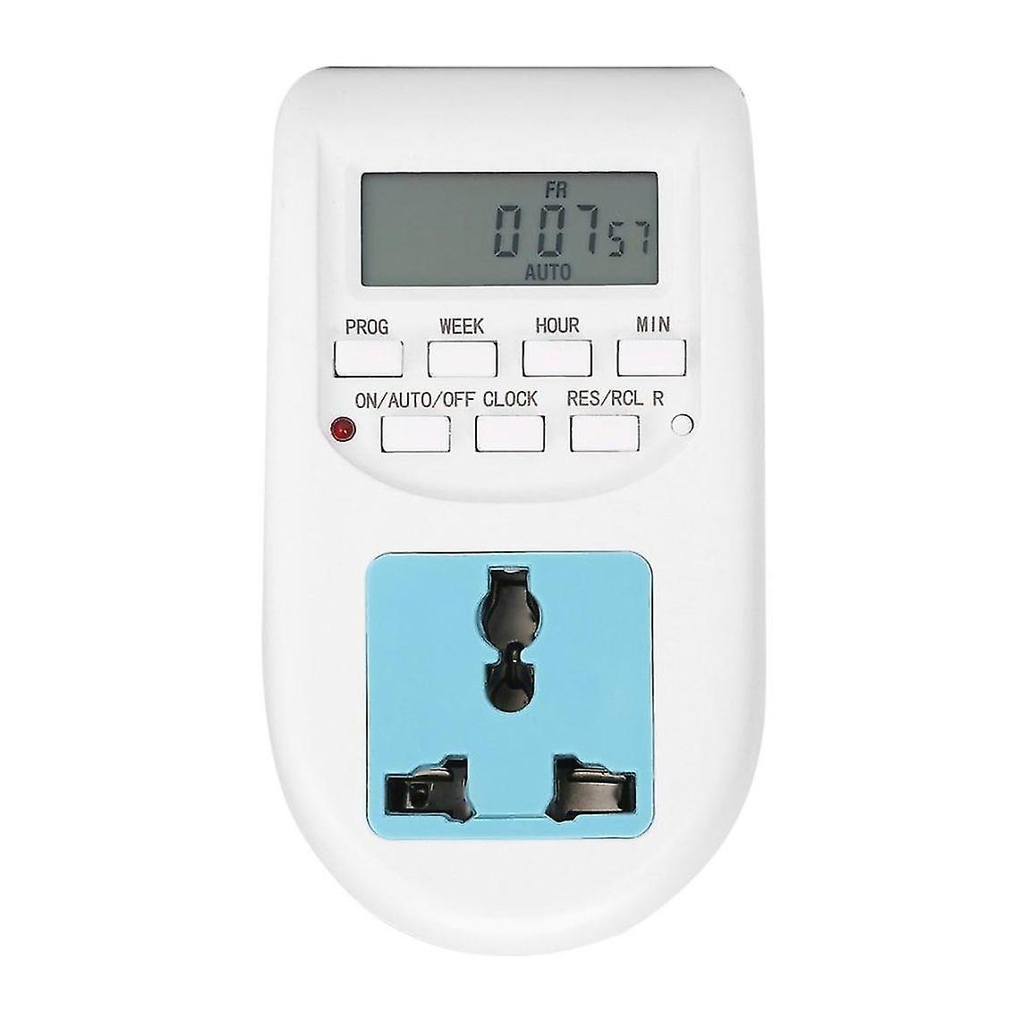 Digital Energy Saving Programmable Electronic Tiper Eu Plug