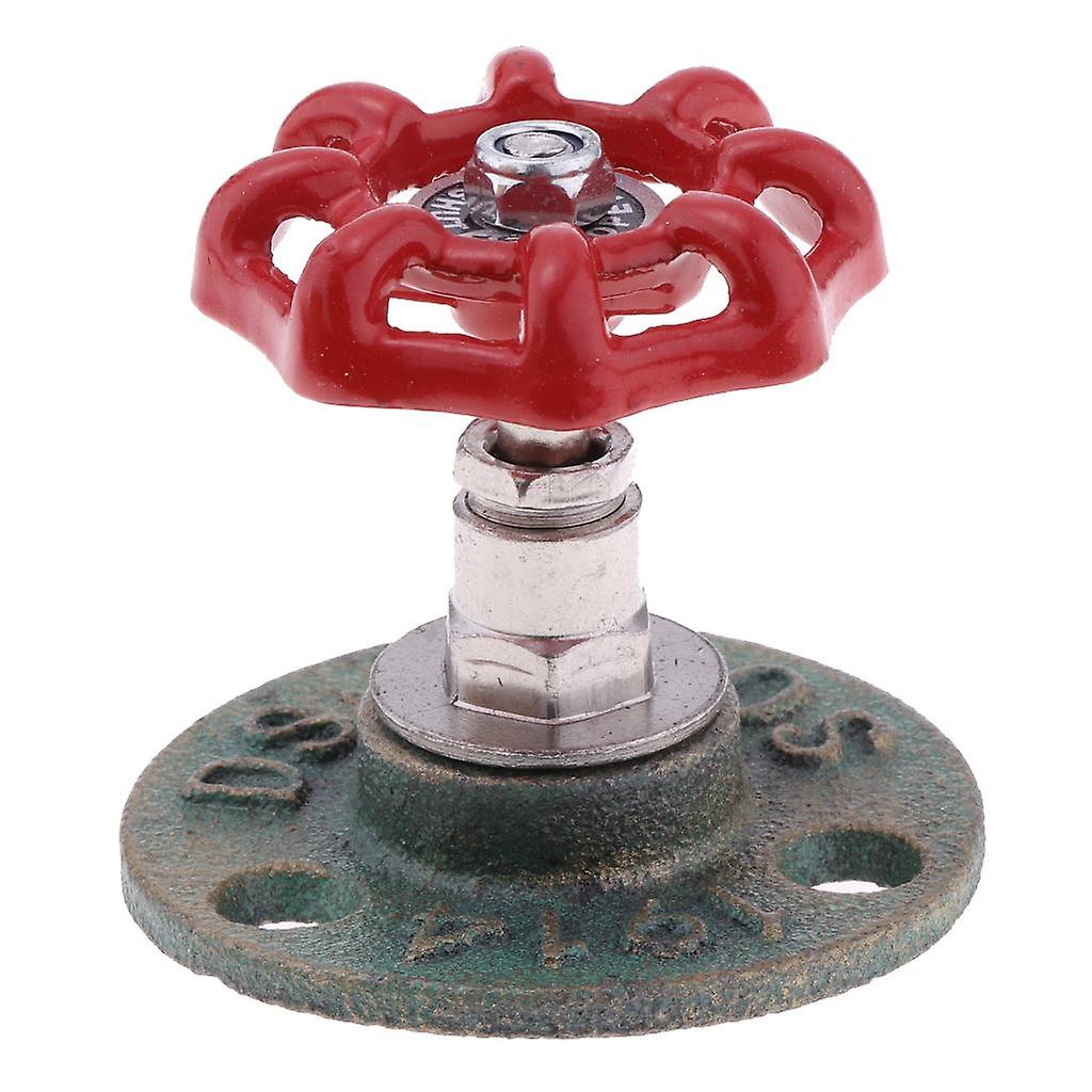 Industrial Rustic Wall Mounted Hand Wheel Hook Coat Hook Key Holder Copper