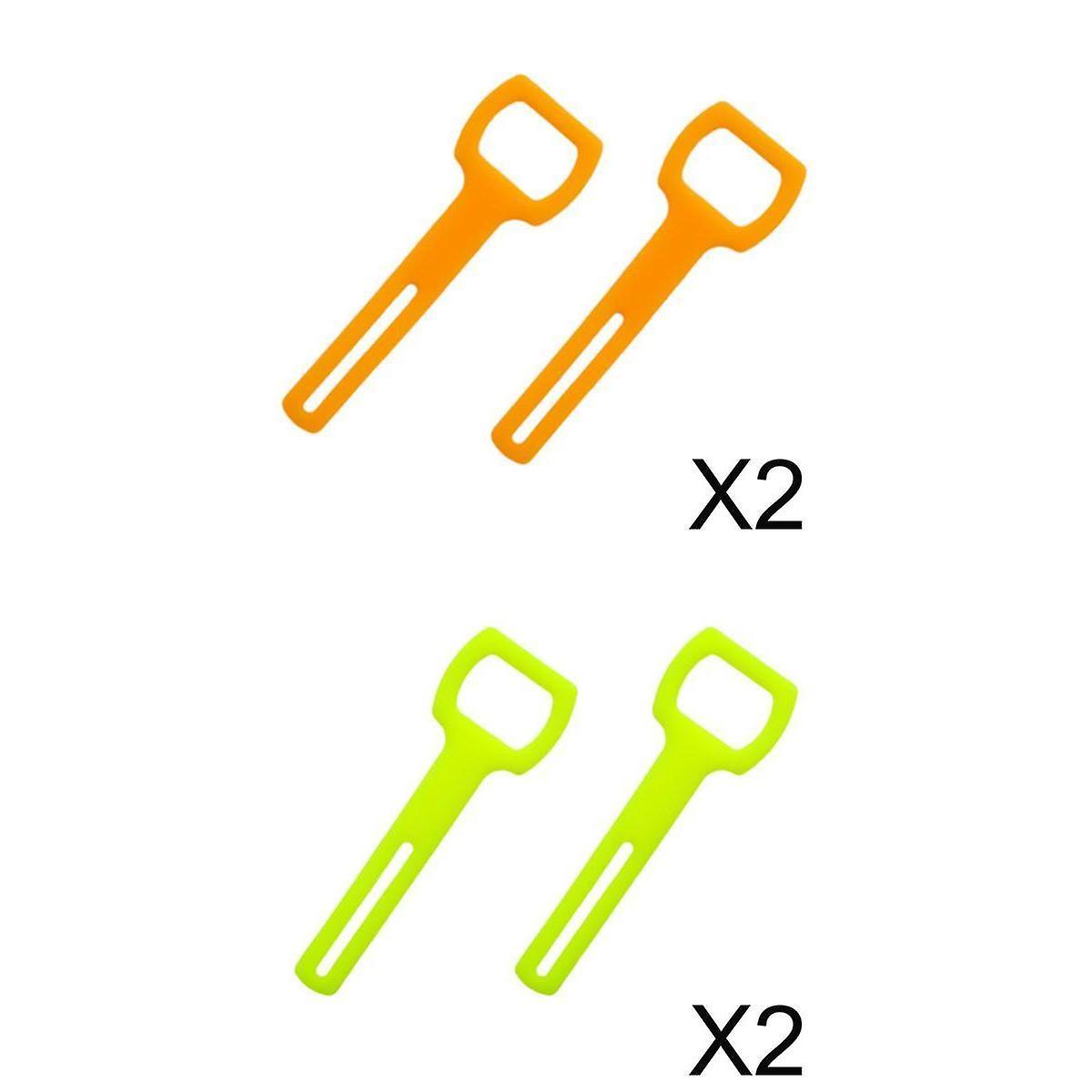 8 Pieces Scuba Diving Silicone Rubber Regulator Octopus Holder Straps