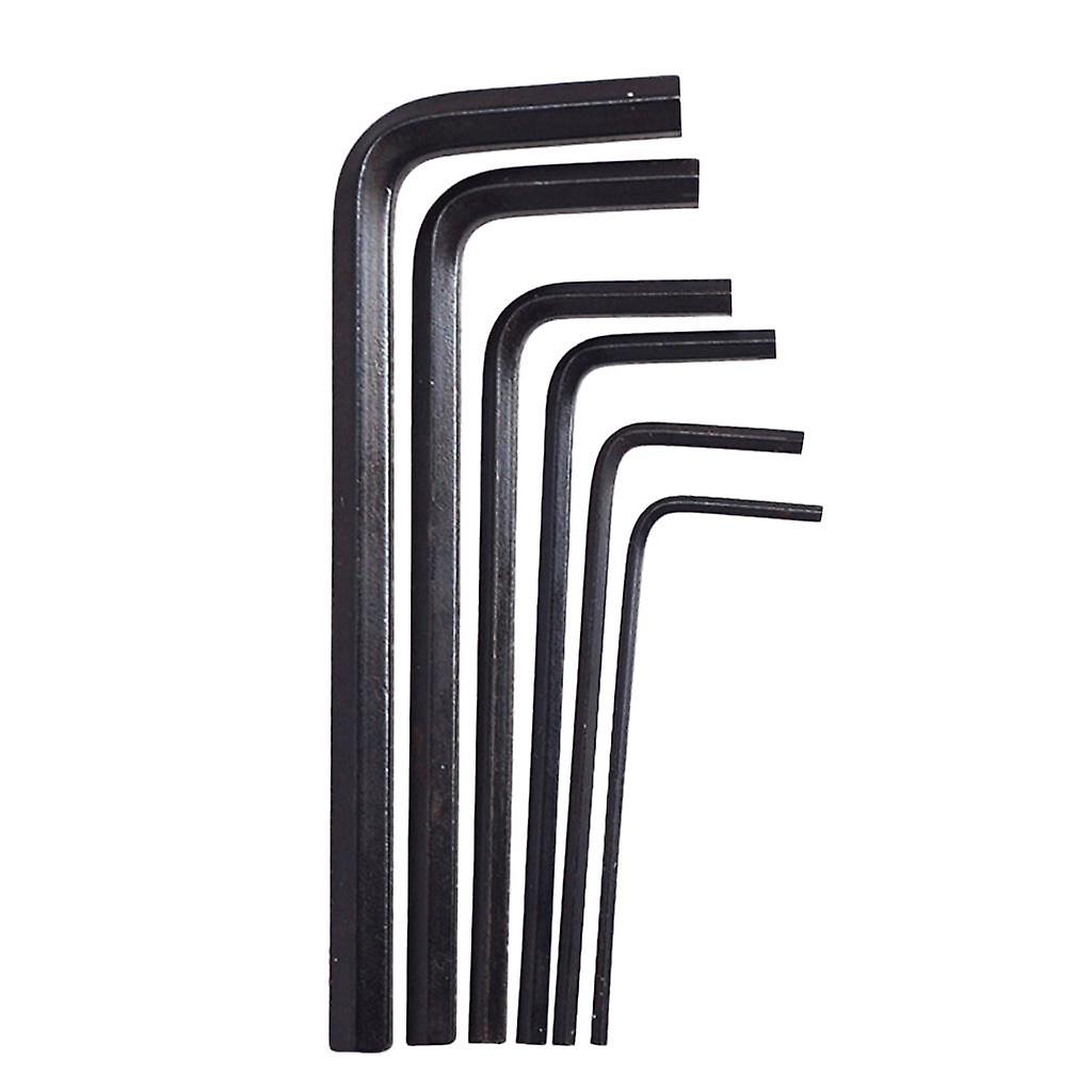 6Pcs σετ κλειδιών Allen επισκευής κιθάρας για εργαλεία ρύθμισης μπάσων κιθάρας