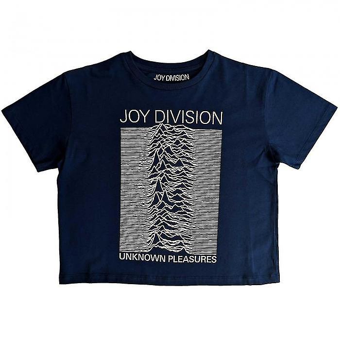 Joy Division Womens/Ladies Unknown Pleasures Crop Top