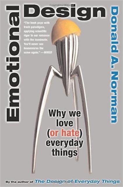 Emotional Design by Don Norman Paperback Book