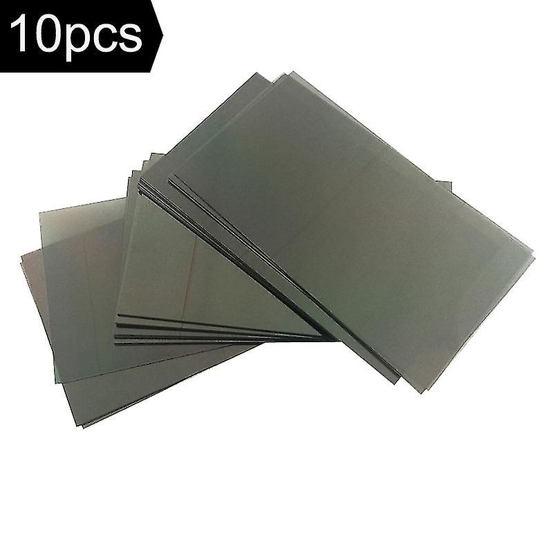 10pcs 30 * 20cm Universal Linear Polarization Sheet Polarizer Film per orologio Multimetro Calcolatrice Lcd Display Riparazione