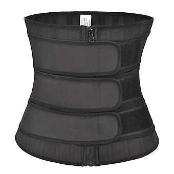 Women Trimmer Zip Belt Shaper Neoprene Material Sweat Corset Suit Suitable For Workout Training