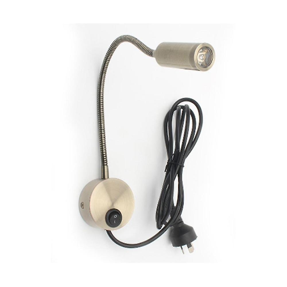 Wall-mounted Reading Lamp Wall Lamp Hose Bedside Lamp Switch Control ...