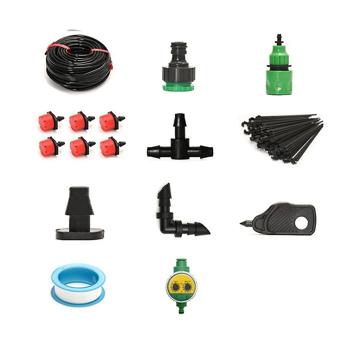 1 Watering System With Dripper For Irrigation Watering Device Water Plant Automatic