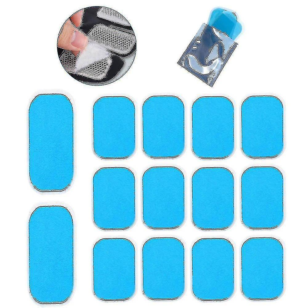 14 قطعة ذاتية اللصق هيدروجيل جل منصات لمدرب البطن العضلات محفز استبدال التصحيح فيتن