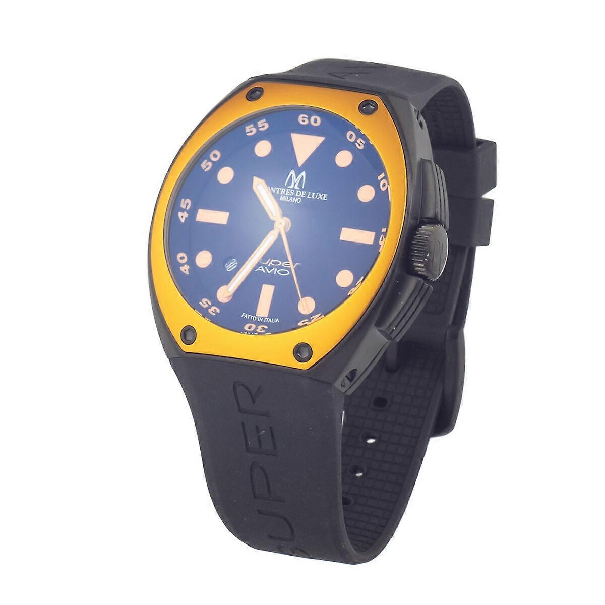 Men's Watch Montres de Luxe 09SA-BK-1002 (48 mm)