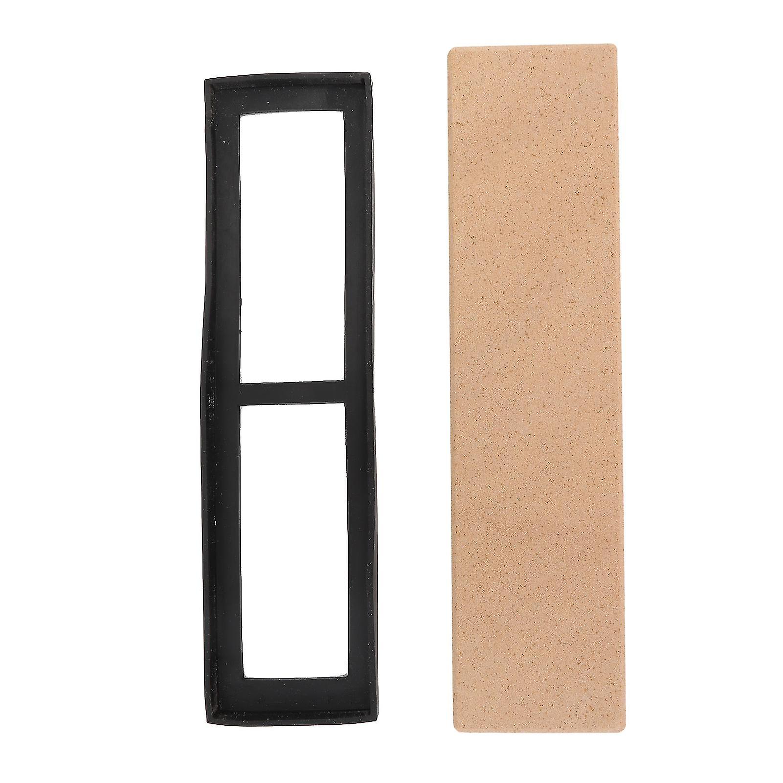 Whetstone Knife Sharpener Professional Sharpening Stone with Base Kitchen Tools 800 Grit