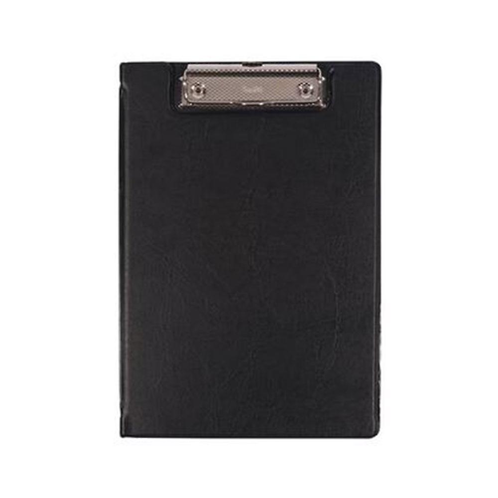 Bantex A5 Pvc Clipfolder Black Durable Strong Construction Spring Clip Mechanism