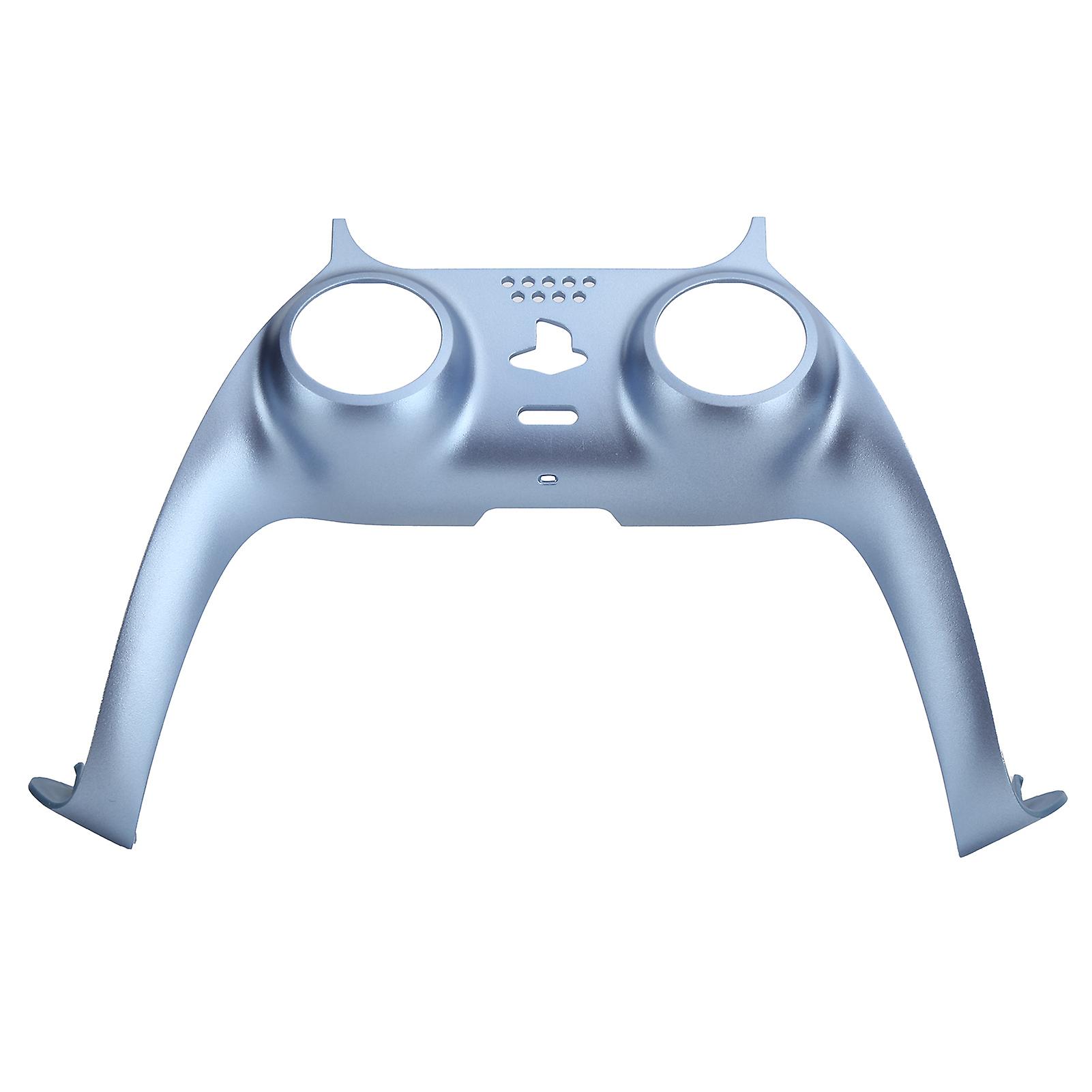 Titanium Blue PS5 Controller Cover: Durable ABS, Easy Install, Personalize Your Gamepad