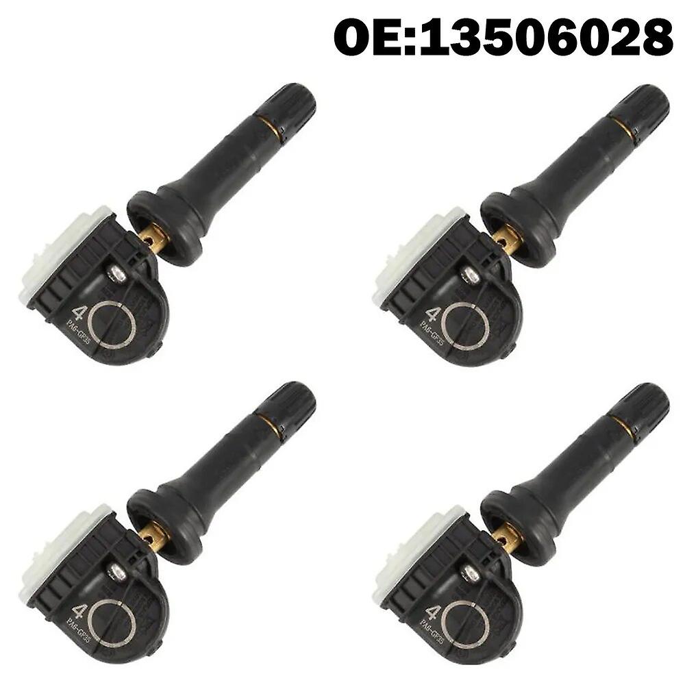 4 Pcs Tpms Car Tire Pressure Monitoring Sensor 13506028 For Opel Adam Ampera Antara Astra Corsa D Insignia Meriva Mokka Zafira