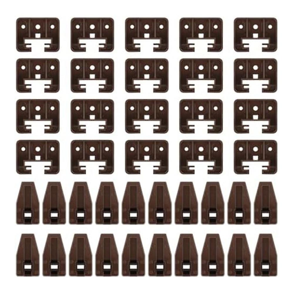 20Set Drawer Slides and Guides Drawer Replacement Part Undermount Drawer Slides Stopper for Center