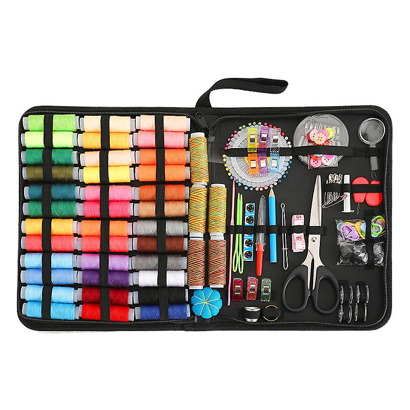 Sewing Kit Portable Durable Daily Repair Wide Application Needle and Thread Kit for Students Adults 200Pcs Per Set
