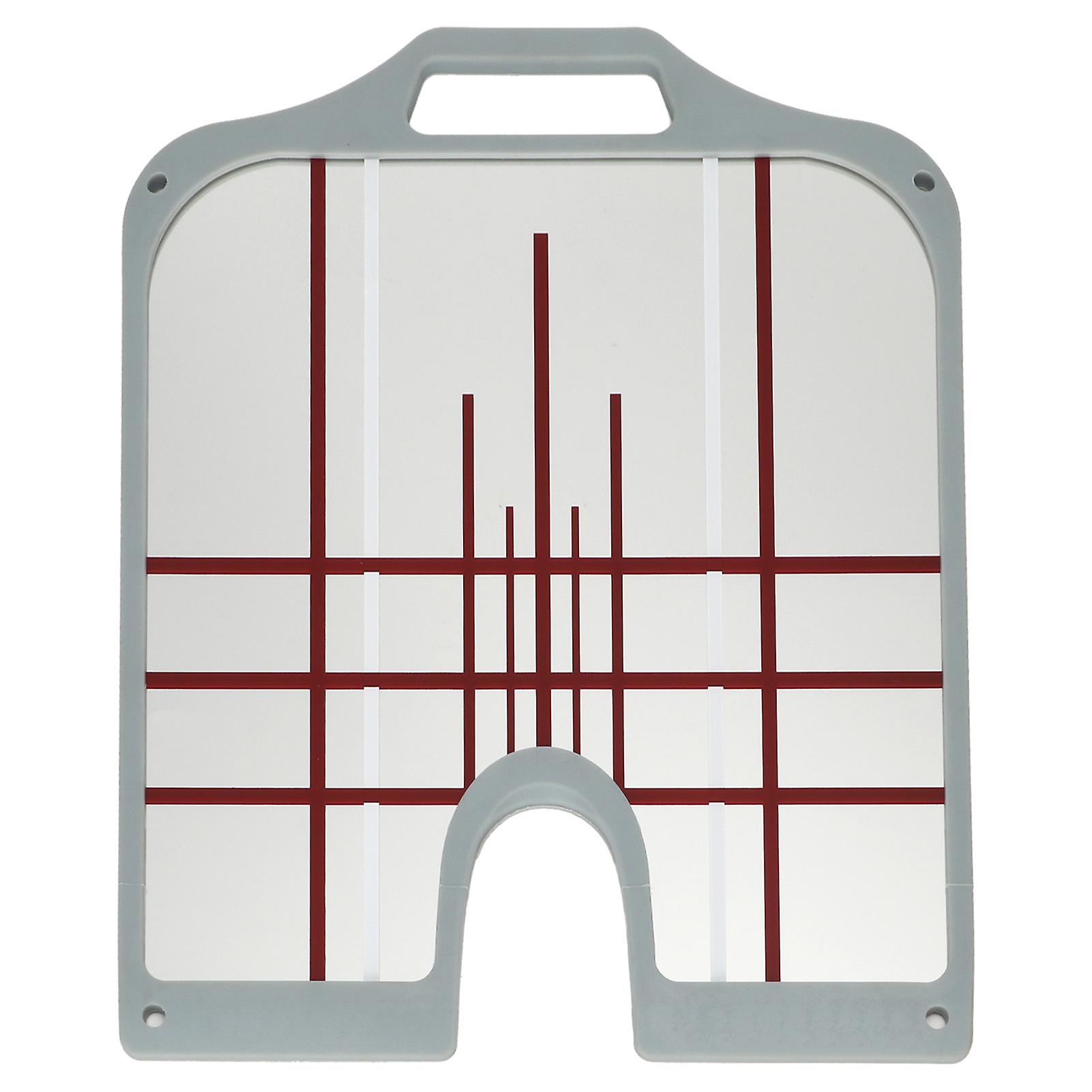 Golf Shoulder Alignment Mirror Acrylic Clear Portable Accurately Improve Practice Swing Putting Trainer Aids Mirror