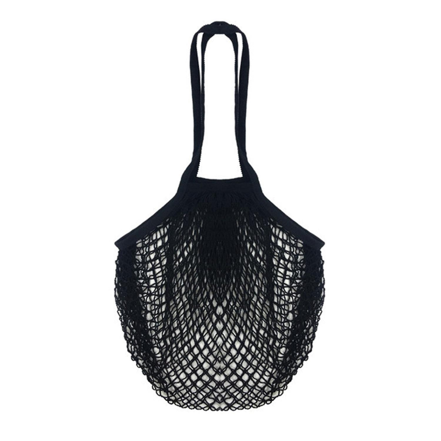 Mesh Bag Reusable Washable Foldable Cotton Thread Fruit Vegetable Bag Groceries Net Shopping Bag Kit