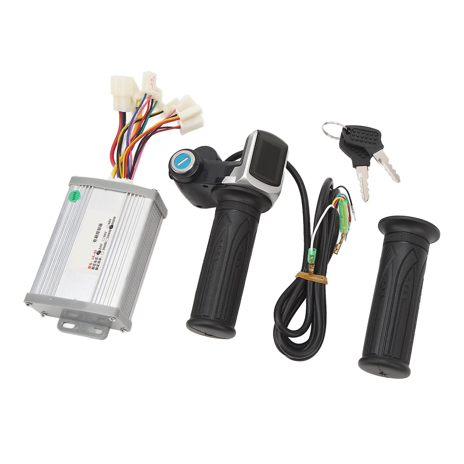 24V 800W Electric Bike Controller Kit with Digital Display & Throttle