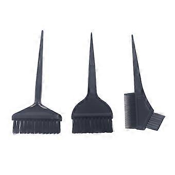 3pcs Hair Dye Color Brush Professional Salon Hair Coloring Brush Hair Coloring Comb Brush