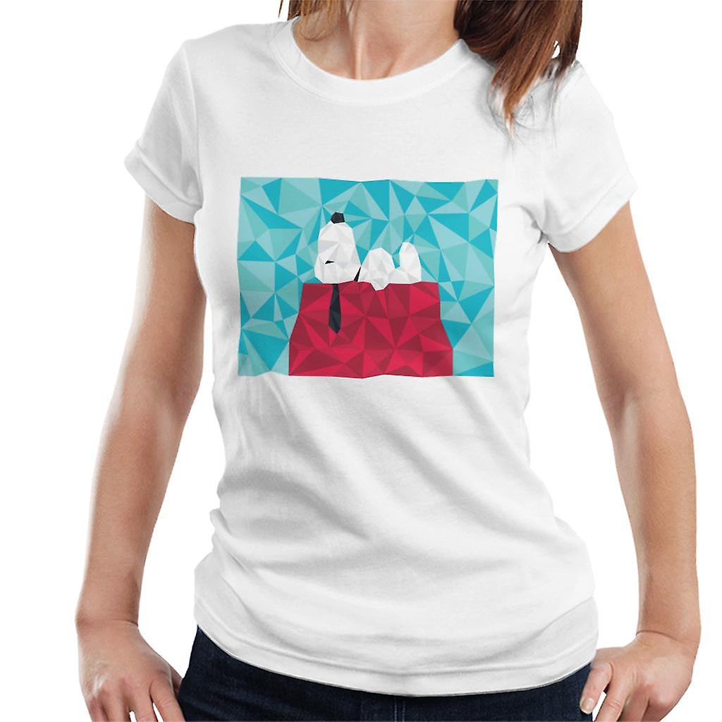 Peanuts Snoopy Geometric Kennel Women's T-Shirt