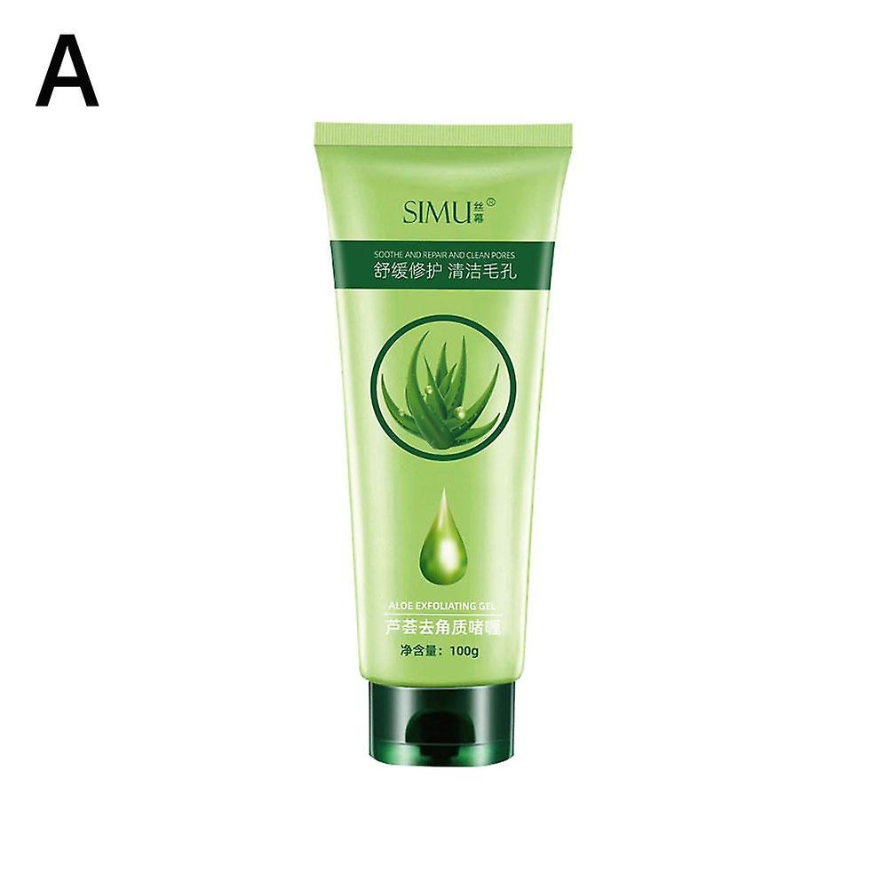 Aloe Vera Exfoliating Gel (A) $Aloe Vera Exfoliating Gel Pore Cleansing Exfoliating Gel Exfoliating Exfoliating Cream Facial Scrub