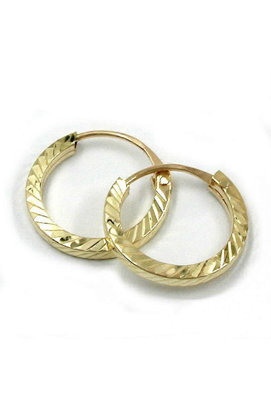 Earrings Hoop 13mm 9k Gold - Gl430519