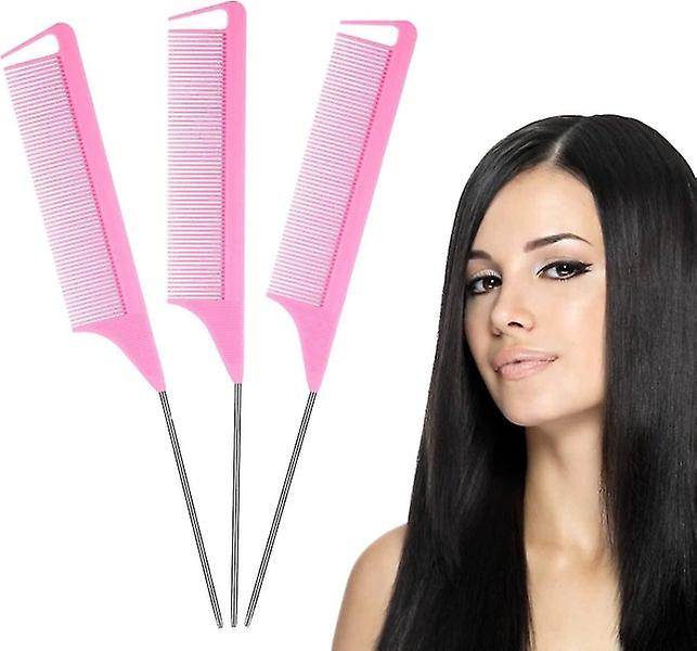 Rat Tail Comb: Anti-static, Heat Resistant, Lightweight, Durable