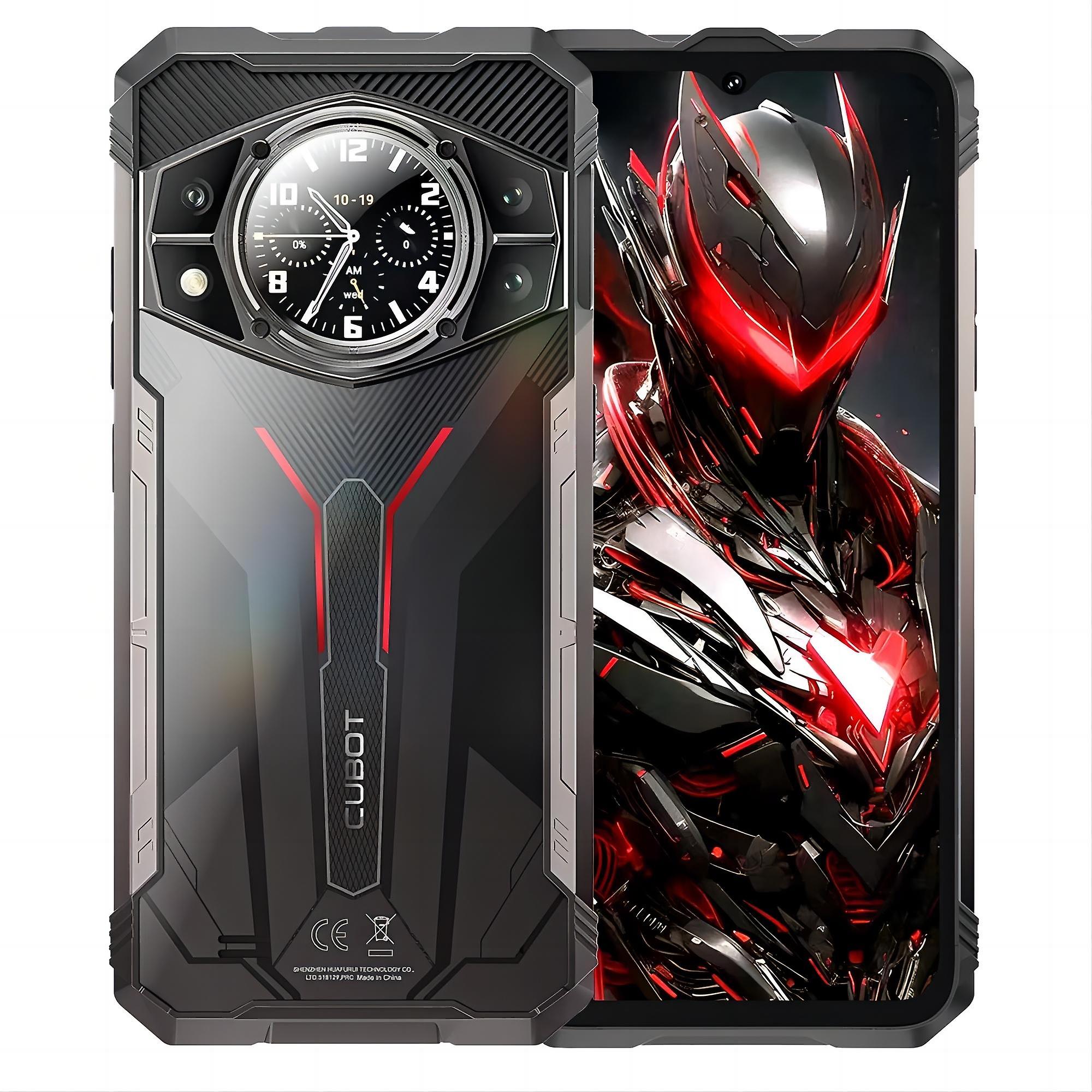 Cubot KINGKONG AX, Smartphone durci Android 14, NFC, Helio G99, 12 Go de RAM, 256 Go de ROM, Écran 120 Hz, Appareil photo 100MP, Batterie 5100mAh